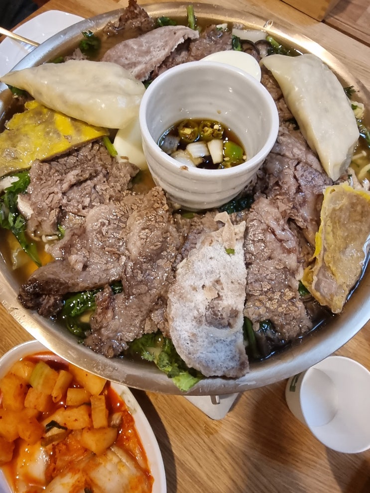  이천아침식사 가능한 감기기운 어복쟁반 이천곰탕