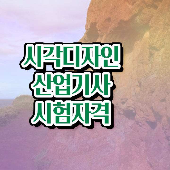  시각디자인산업기사 시험응시조건 인강으로 단기간에 끝낸 노하우