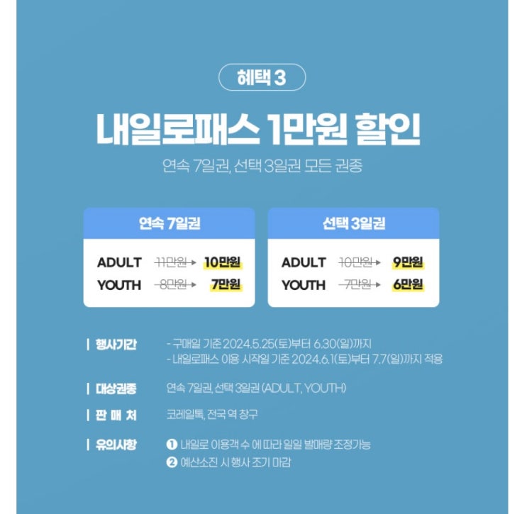  [꿀팁 | 리뷰] KTX 왕복 6만원에 가능 ‘내일로 두번째 이야기’ | 예매 날짜 | 좌석 지정 | 6월 할인