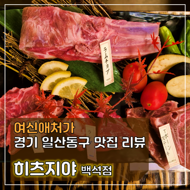  가성비 최고, 일산 무한리필 백석역 고기 맛집 히츠지야