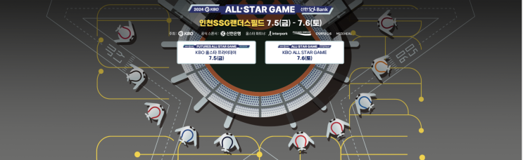 2024 신한 SOL뱅크 KBO ALL STAR GAME <b>올스타 투표</b> 현황