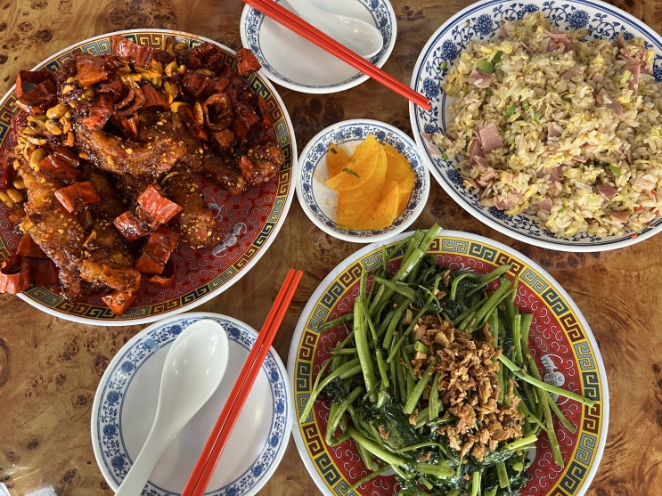  압구정맛집 벽돌해피푸드, 맥주와 중식의 꿀조합