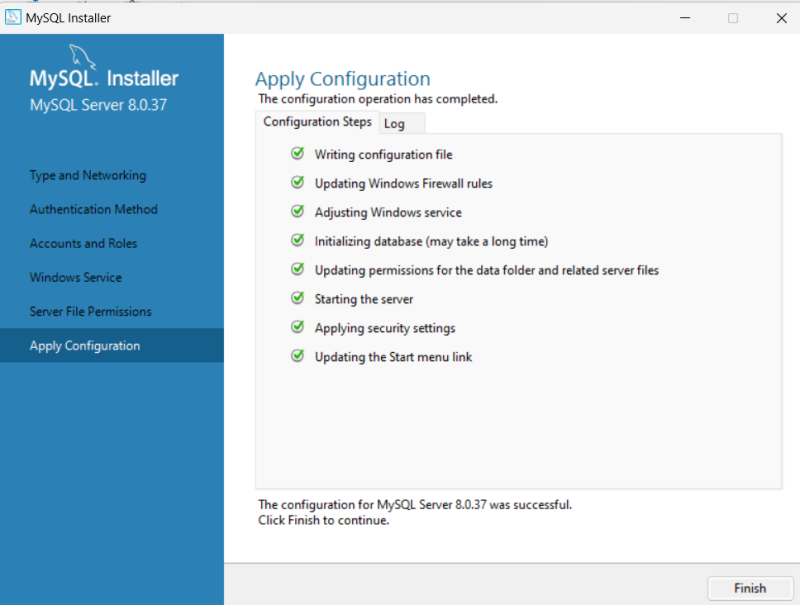 MySQL(8.0.37) 설치 및 Initializing database 에러 해결 : 네이버 블로그