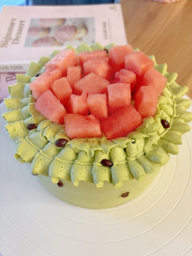 여름엔 수박케이크 : 네이버 블로그, image size:800x1067