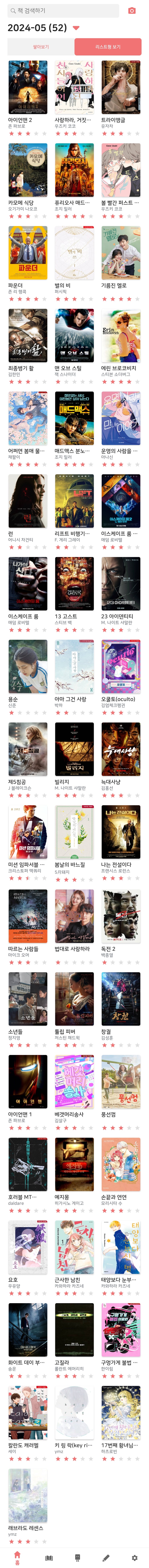  문화생활 <2024년 05월 결산>