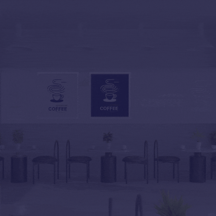  나만의 까페, 수제커피 카펜터 coffee 손그림 로고 제작 팁!