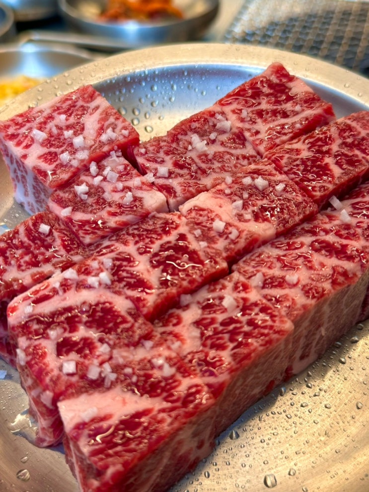  유튜버 쯔양 추천 미사역맛집 우대포 미사직영점 깍뚝꽃살 후기(메뉴, 웨이팅 꿀팁)