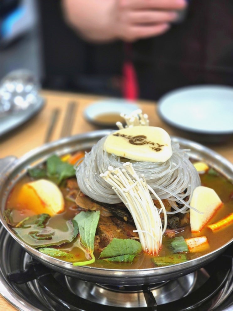  진해 용원맛집 놀이방이 있는  맛나감자탕 해장점심추천