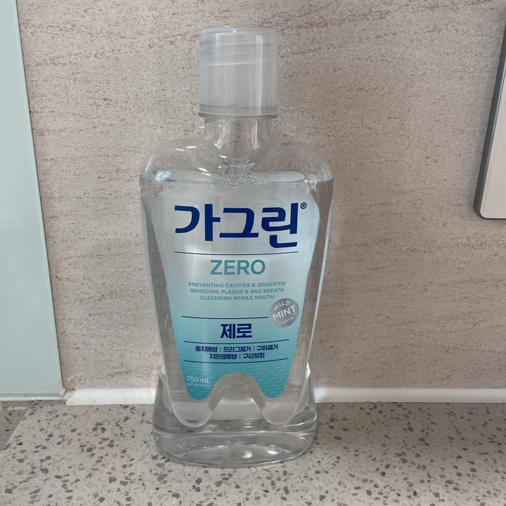    가그린 제로 구매후기, 제품 실사진, 특징 및 장단점
