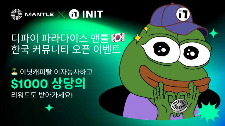 디파이 파라다이스 맨틀 : 이닛 캐피탈