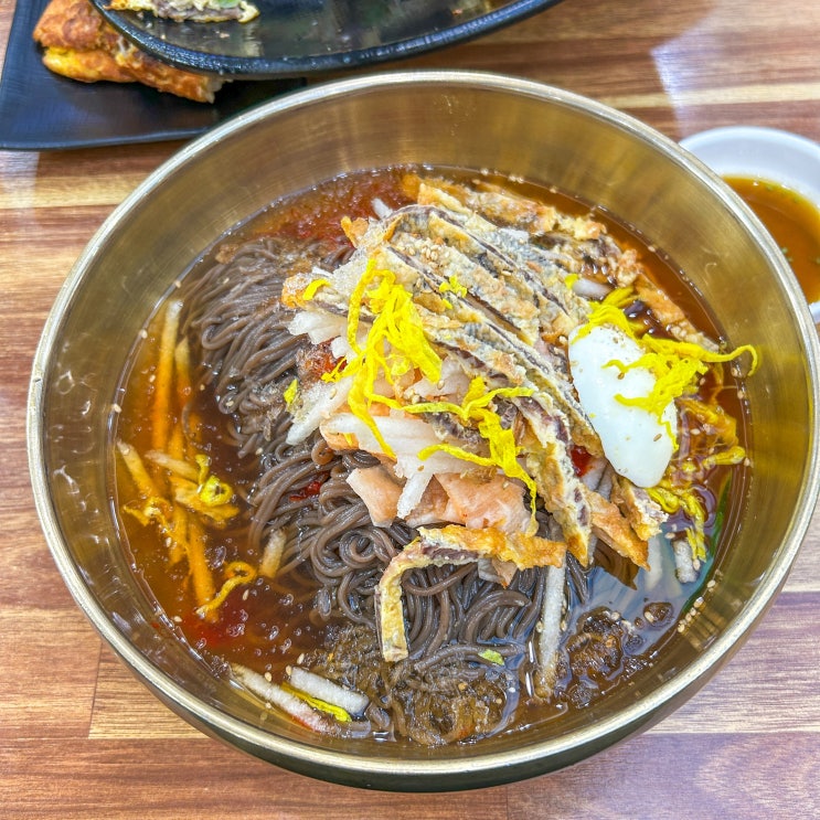  하기연 진주냉면 줄서서 먹는 사하구 하단 맛집
