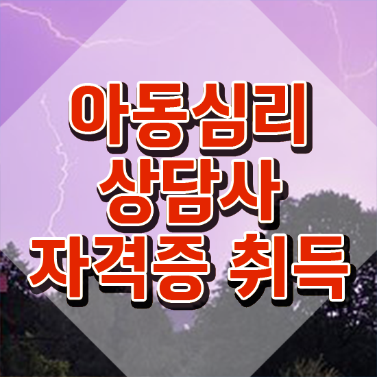  아동심리상담사 1급 , 아동심리상담사 자격증 온라인 교육으로 취득한 정보 확인하기