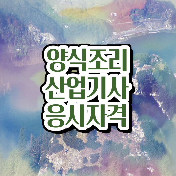  양식조리산업기사 준비 양식조리산업기사 시험응시조건 독학으로 반 년만에 성공한 과정