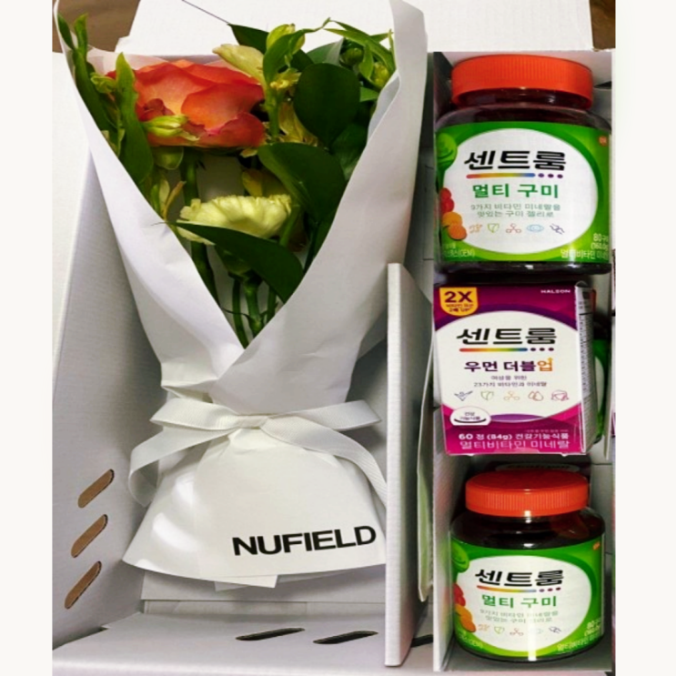  가정의 달 어버이날 양가 부모님 센스 있는 선물 후기                       센트룸 x 누필드 플라워 박스
