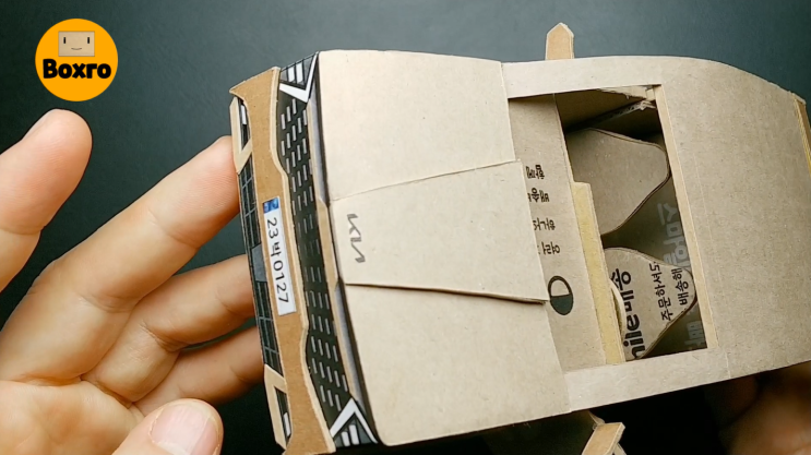  박스로 만든 자동차, 기아 스포티지 5세대 | Kia Sportage made of cardboard [쇼츠30]