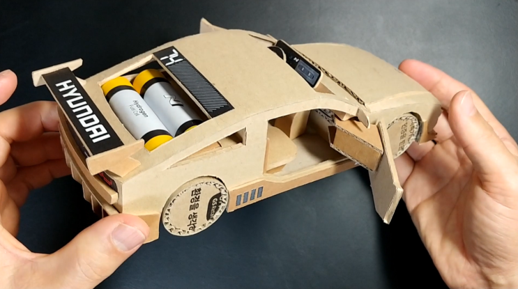  현대 N 비전 74 박스카| Hyundai N Vision74 made of cardboard [쇼츠21]