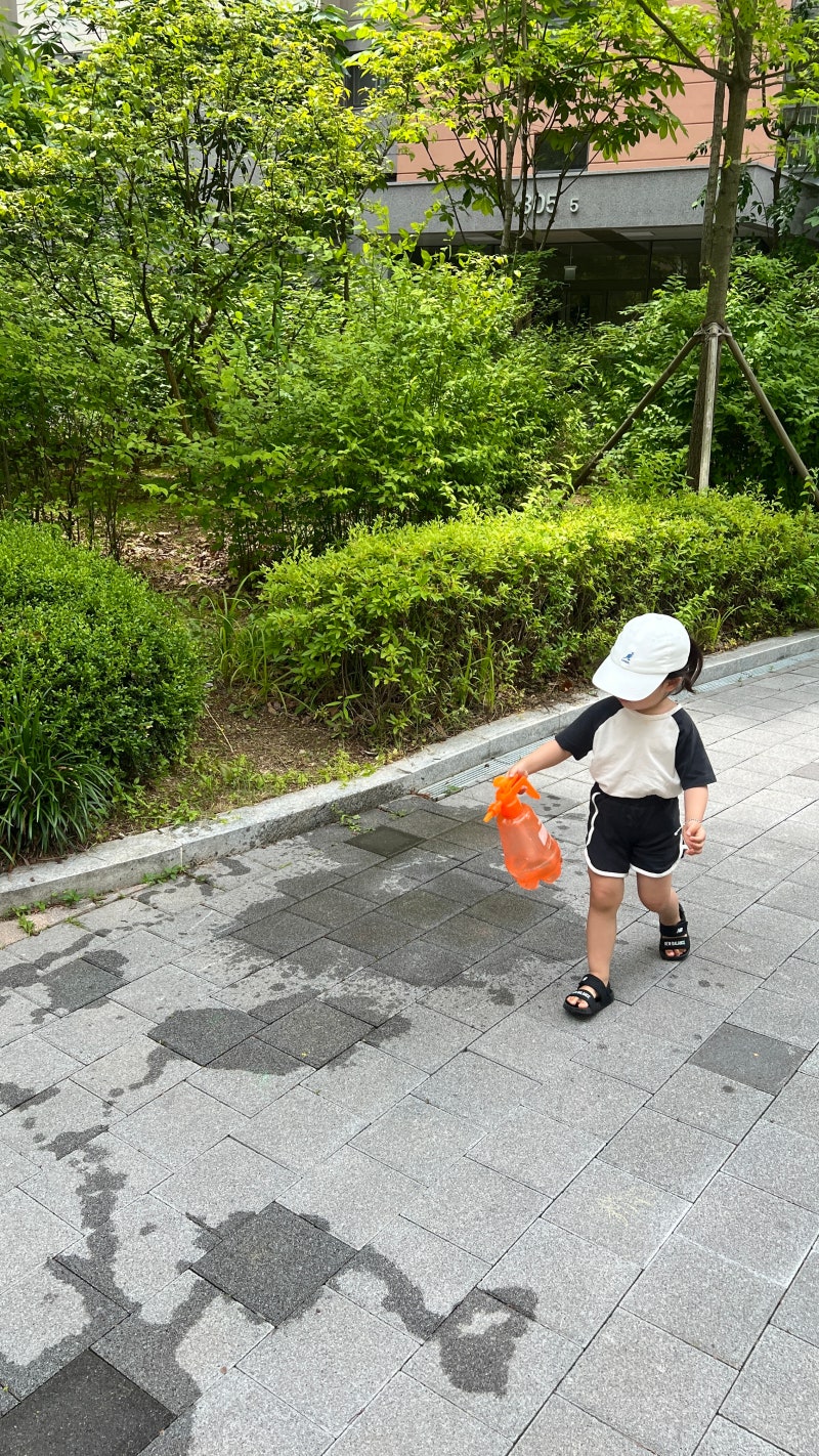 바닥분필놀이 이케아 몰라분필 다이소 물풍선펌프 : 네이버 블로그, image size:800x1422