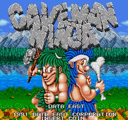  오락실 게임 기판 케이브맨닌자 Caveman Ninja