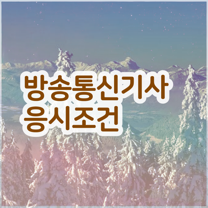  방송통신기사 시험 과목 방송통신기사 시험자격 온라인 수업으로 5개월 만에 완료한 노하우