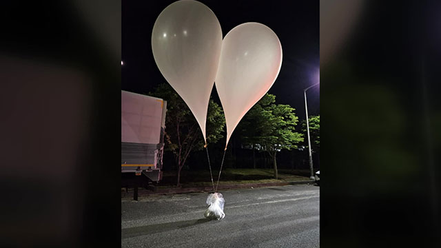 <b>합참</b> “북한, ‘<b>오물 풍선</b>’ 다시 살포…적재물 낙하 주의”