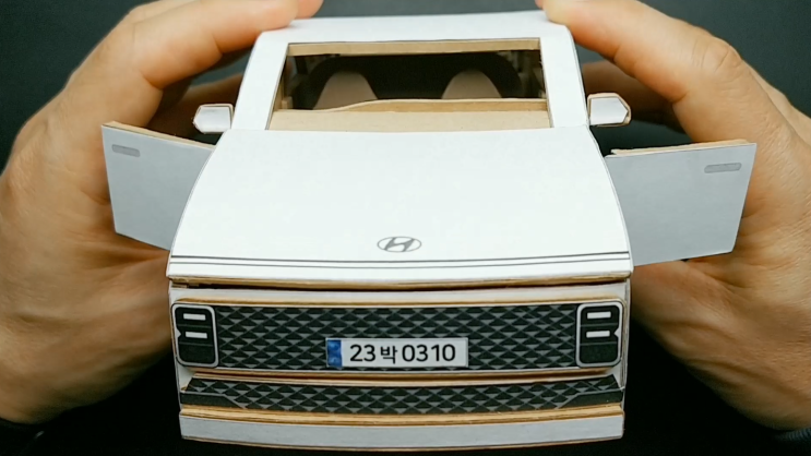  현대 그랜저 7세대 박스카 | Hyundai Grandeur 7th Gen. made of cardboard [쇼츠37]