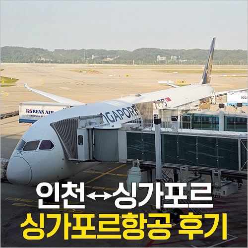  싱가포르항공 인천↔싱가포르 기내식, 수하물, 좌석지정, 온라인체크인, 탑승 후기 SQ607, SQ600