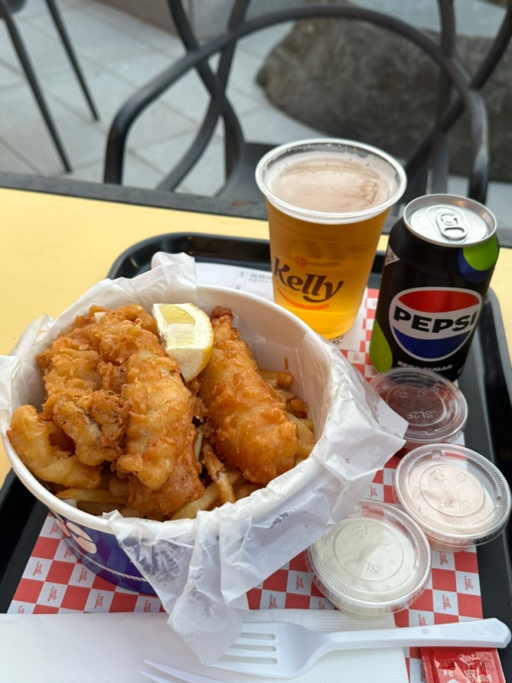  부산 해운대 맛집: 더베이101 핑거스앤챗(피시앤칩스) 해운대 야경맛집/ 내돈내산