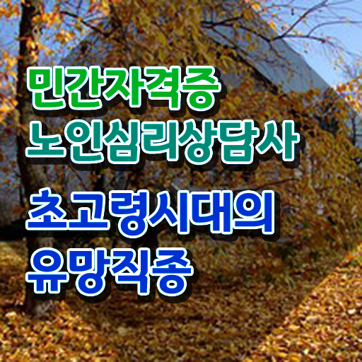  노인심리상담사 1급 , 노인심리상담사 자격증 시험준비 살펴보기