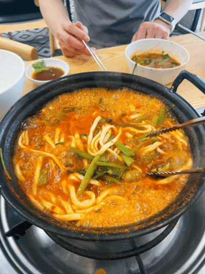  점바점 편차가 큰 등촌샤브칼국수 삼산점 가격, 위치, 후기까지!