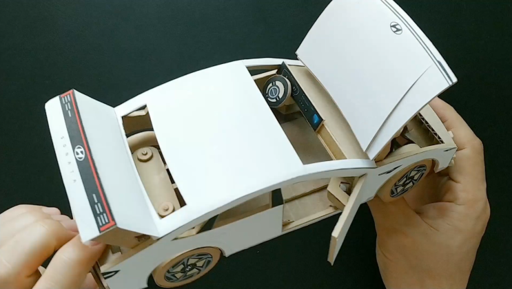  현대 쏘나타 디엣지 박스카로 재탄생! Hyundai Sonata The Edge made of cardboard [쇼츠43]