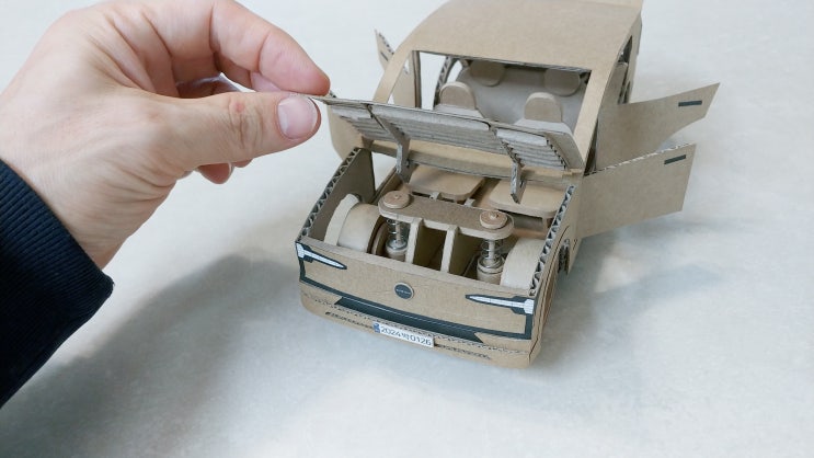  볼보 EX30, 박스로 자동차 만들기 Volvo EX30 | How to Make a Cardboard Car