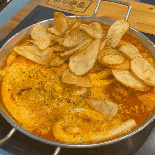  청년다방 인천청라점 신메뉴 치즈라구떡볶이와 제로청포도에이드 청라동 분식 맛집 후기