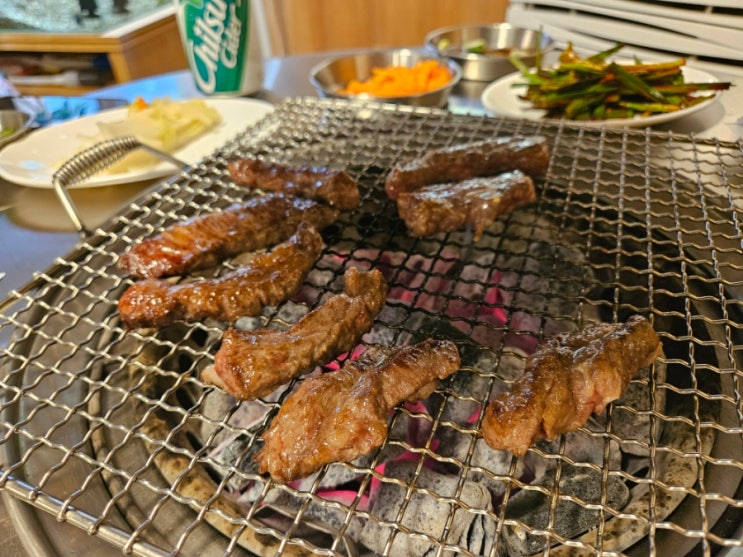  수유역 고기 맛집 백로참숯구이 점심 소바