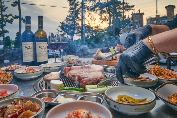  제주 애월 맛집 자연과 즐기는 뚱딴지와 카페