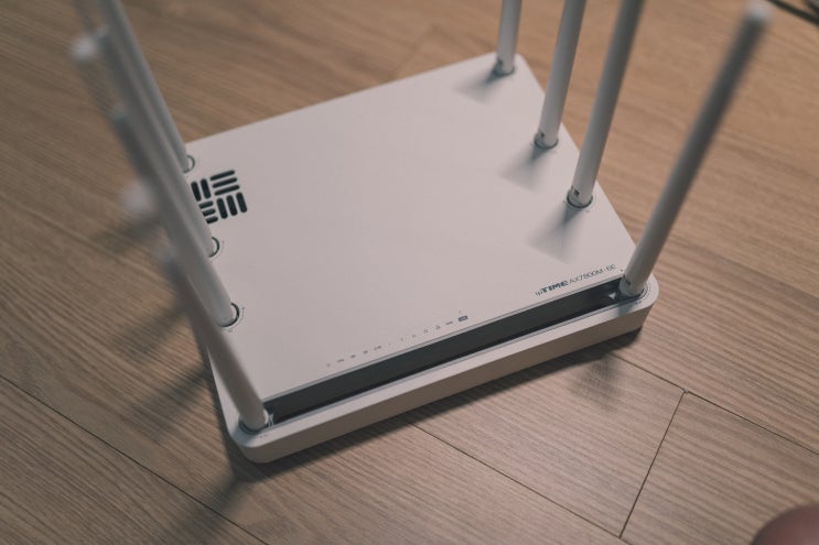  와이파이6E 지원 아이피타임 AX7800M-6E 후기