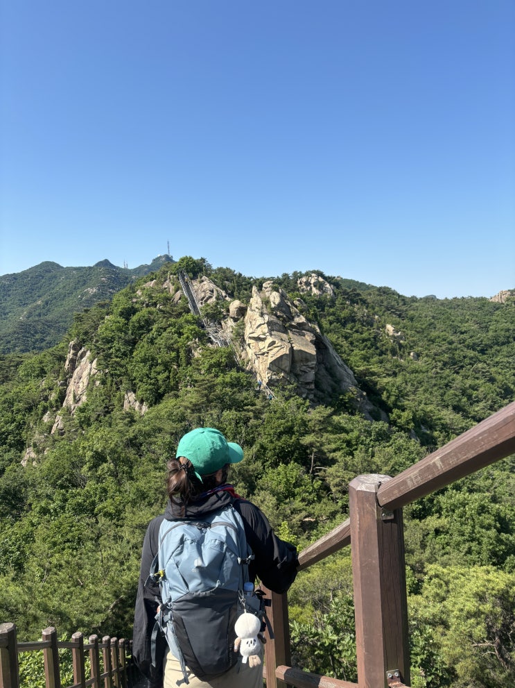 관악산 관악능선 등반기(사당역 시작 ~ 서울대 하산), 도시뷰는 실컷 볼 수 있는 능선 등산길이다만...