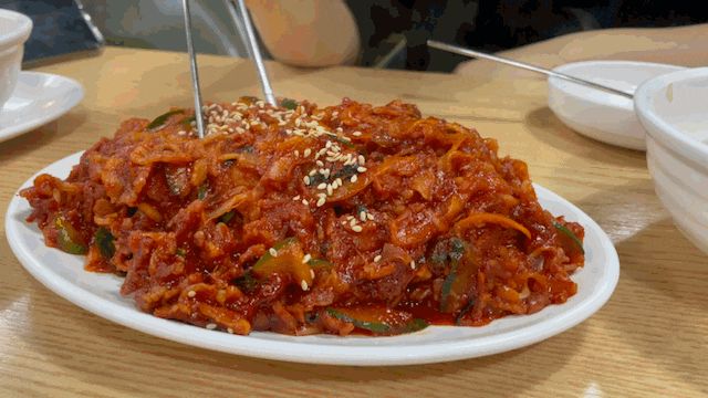  나주 호야불닭발 빨간 오돌뼈가 최고인 로컬 맛도리집