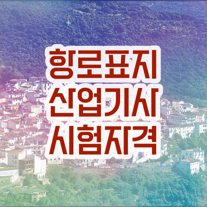  항로표지산업기사 자격증 항로표지산업기사 자격요건 온라인으로 15주만에 준비한 과정