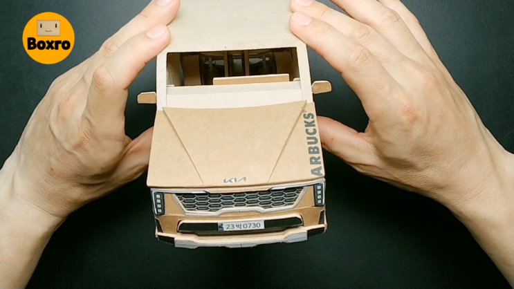 기아 쏘렌토 2024 박스카 Kia Sorento Facelift Cardboard Showcase [쇼츠45]