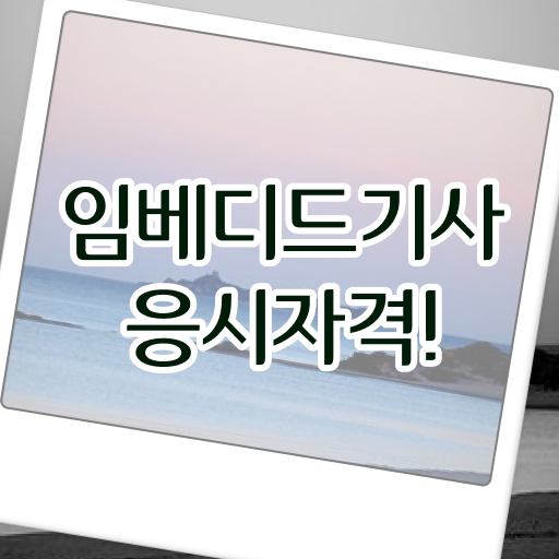  임베디드기사 시험자격 인강만 듣고 빠르게 준비한 전략