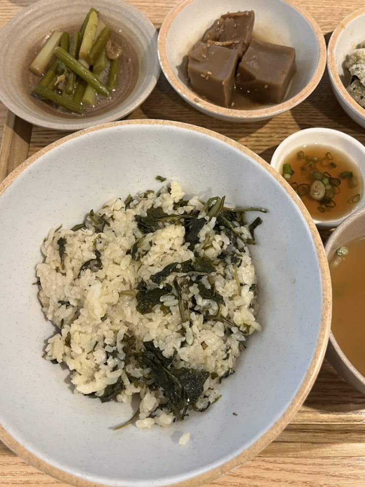  서울 고터  '소녀방앗간' : 건강하고 담백한 한식 백반 가성비 맛집