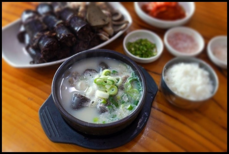  병천순대로 유명한 천안 아우내장터순대 순대국밥,모듬순대 리뷰