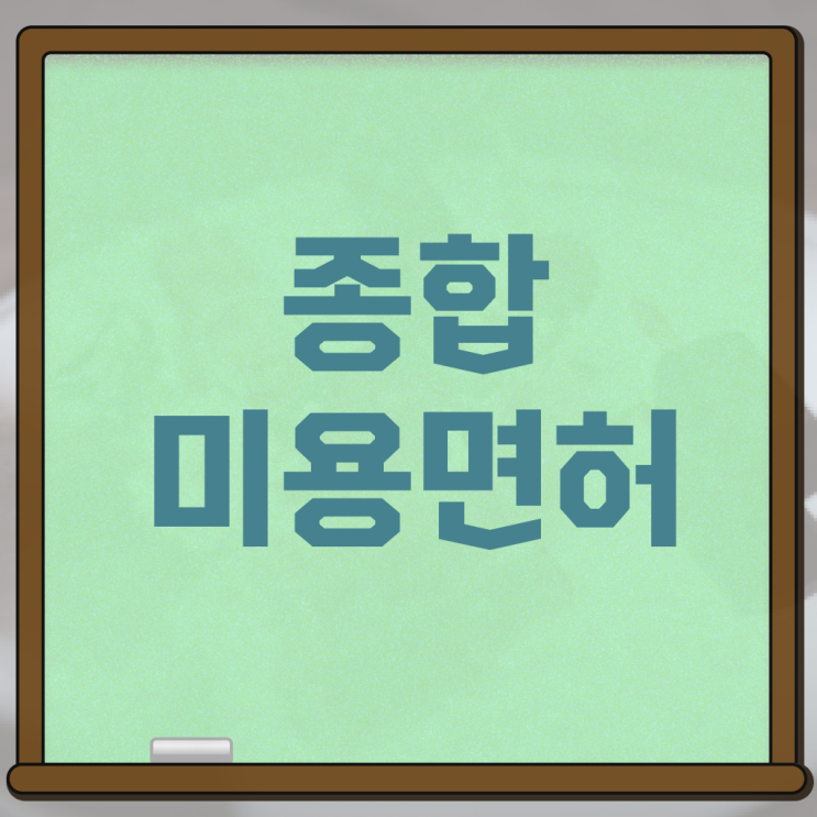  사이버 미용학과 , 종합미용면허 자격증 8개월 만에 따고 취직까지 성공한 과정