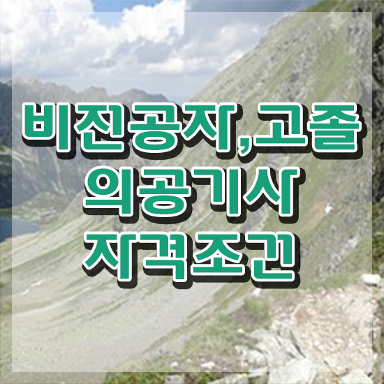  의공기사 필기시험일정 의공기사 취득자격 학점은행제로 5달만에 끝낸 과정