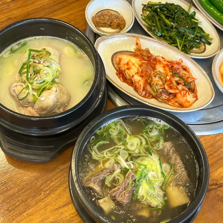  신림역 삼계탕 한식 맛집 추천 지리산삼계탕