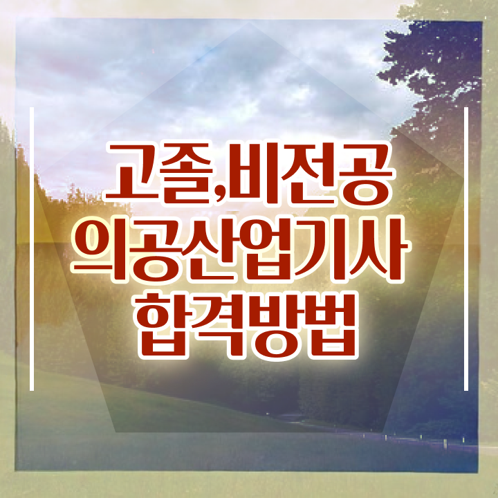  의공산업기사 학점 의공산업기사 자격요건 온라인 과정으로 편하게 준비한 전략