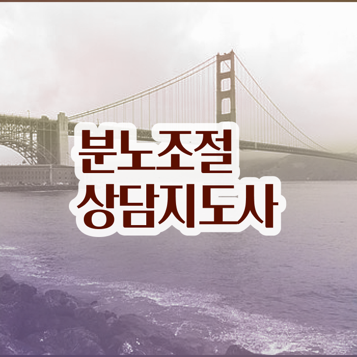  분노조절상담지도사교육 분노조절상담지도사 취득한 방법 , 주목받는 이유
