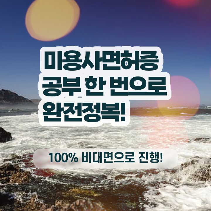  사이버 미용학과 , 2학기 만에 종합미용사자격증 취득하고 취직까지 성공한 과정