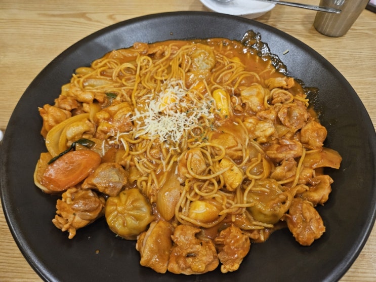  로제파스타 찜닭을 먹을 수 있는 내가찜한닭 고려대점 후기