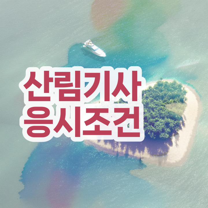  산림기사 비전공자 산림기사 취득자격 집에서 온라인으로 5개월 만에 준비한 방법